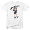 Белая футболка унисекс в стиле милитари Betty Boop Air Force Boop Cartoon Merch