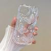 3D Милый Чехол-Брелок Бабочка с Жемчугом для iPhone 17 Air 16 15 14 13 12 11 Pro Max X XS XR Мягкий ТПУ Ударопрочный Задний Чехол