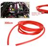 Car Vacuum Hose Motorcycle Replacement Tube Red 5mm Silicone Anti-aging
