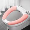 Washroom Washable Sticky Toilet Mat Seat Cover Pad Household Soft Plus Cashmere Toilet Seat Cover