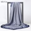 High-quality Luxurious Silk Scarves Headband Scarfs Neck Scarf For Women Chain Silk Scarf Women's Decorative Shawl