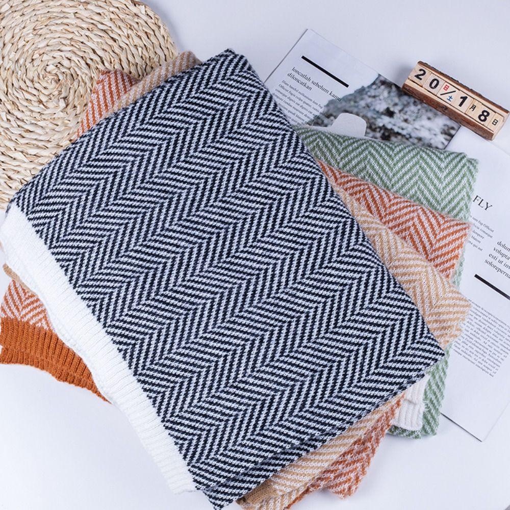 Thicken Winter Cashmere Scarves Plush Long Shawl Retro Imitate Cashmere Wool Scarf Autumn Winter