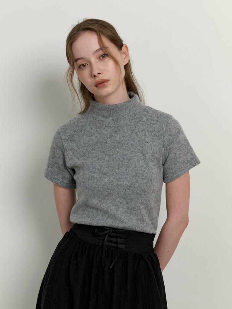 KINDABABY Warmer Turtleneck Top - Gray