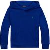 Polo Hoodie Solid Color With Pony Embroidery Kids Hoodies Blue 323749954-050