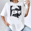 Twin Peaks T Shirt Women Casual Cartoon Graphic Tees Kawaii Hip Hop Grunge Casual Short Sleeve Tshirt Summer Streetwear