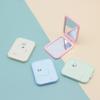 Handheld Makeup Mirror Double Sided Mini Portable Pocket Folding Round Makeup Mirror For Travel Beauty Cosmetic Tool