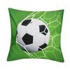 2Pcs Sports Ball Pattern Style Cushion Cover Couch Sofa Pillow Case Pillowcase for Home DecorationFootball