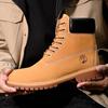 Осенние 2023 года ботинки Dr. Martens: Мужская и женская обувь из натуральной кожи с внутренней танкеткой и универсальной толстой подошвой