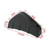 Universal 4Pcs Car Rear Bumper Diffuser Carbon Fiber Shark Fin Spoiler Protector Cover Wing Lip Splitter Car Styling