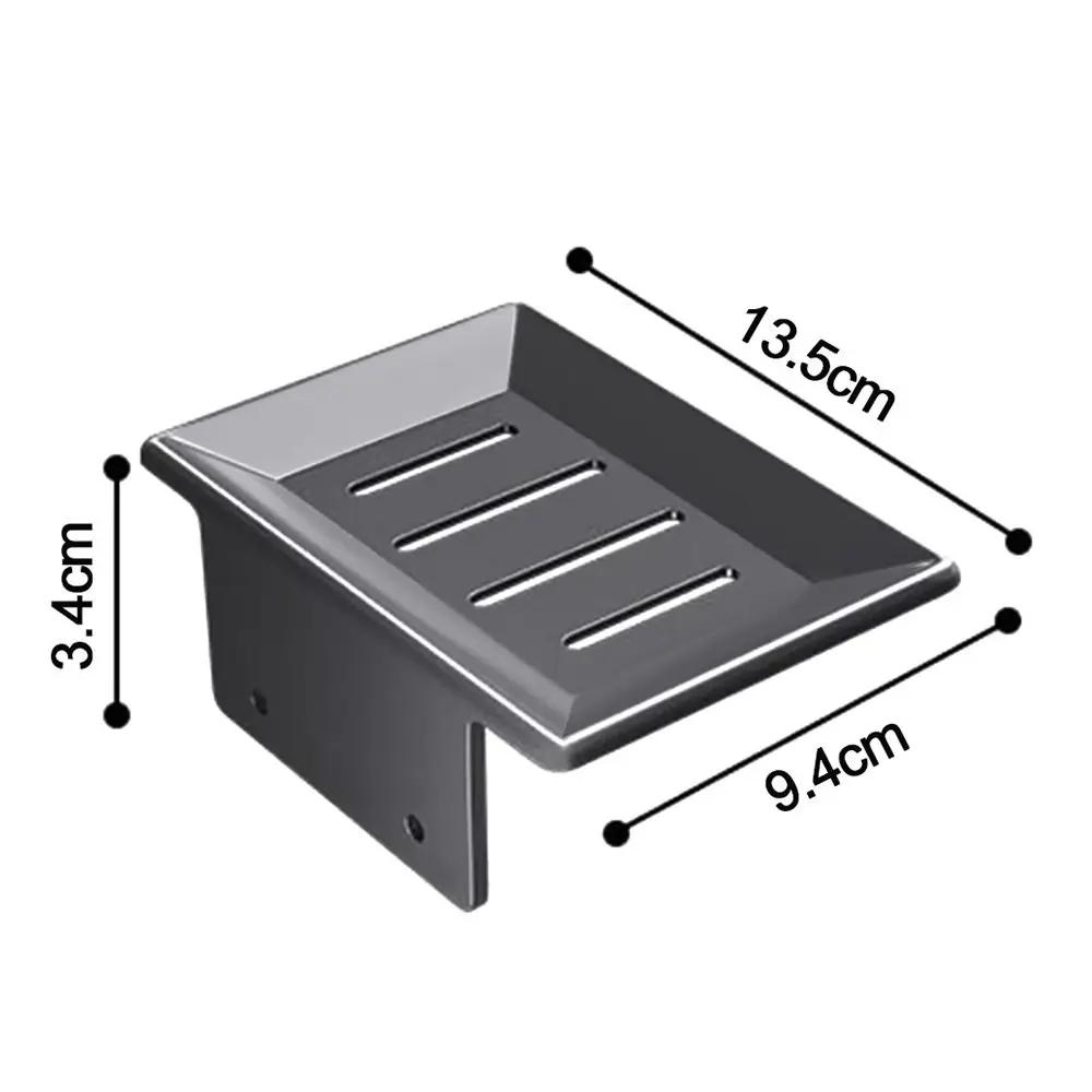 Держатель для мыла для ванной комнаты, настенный держатель для мыла, органайзер, металлическая мыльница, ящик для хранения, аксессуары для ванной комнаты