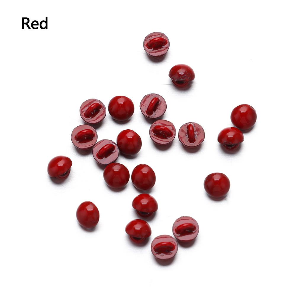 Швейные принадлежности Мини-кукольные пуговицы-грибы Ультра-маленькая пряжка 1/6 Кукольная одежда Пряжки для ремней