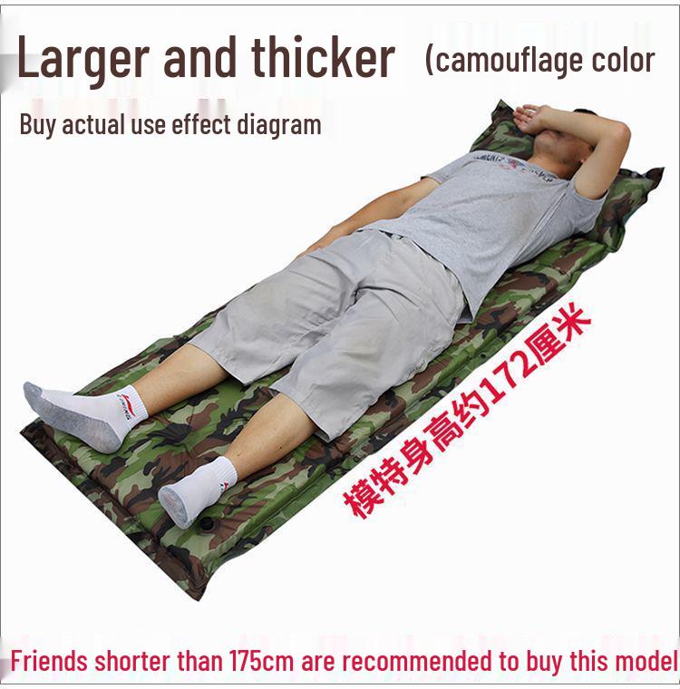 Self-Inflating Outdoor Camping Mat - Connectable Sleeping Pad for Single or Double Tents