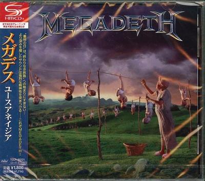 CD MEGADETH - Youth Anesia  TOCP95121 Capitol Records 2013 Japan ObiMetal Б/у