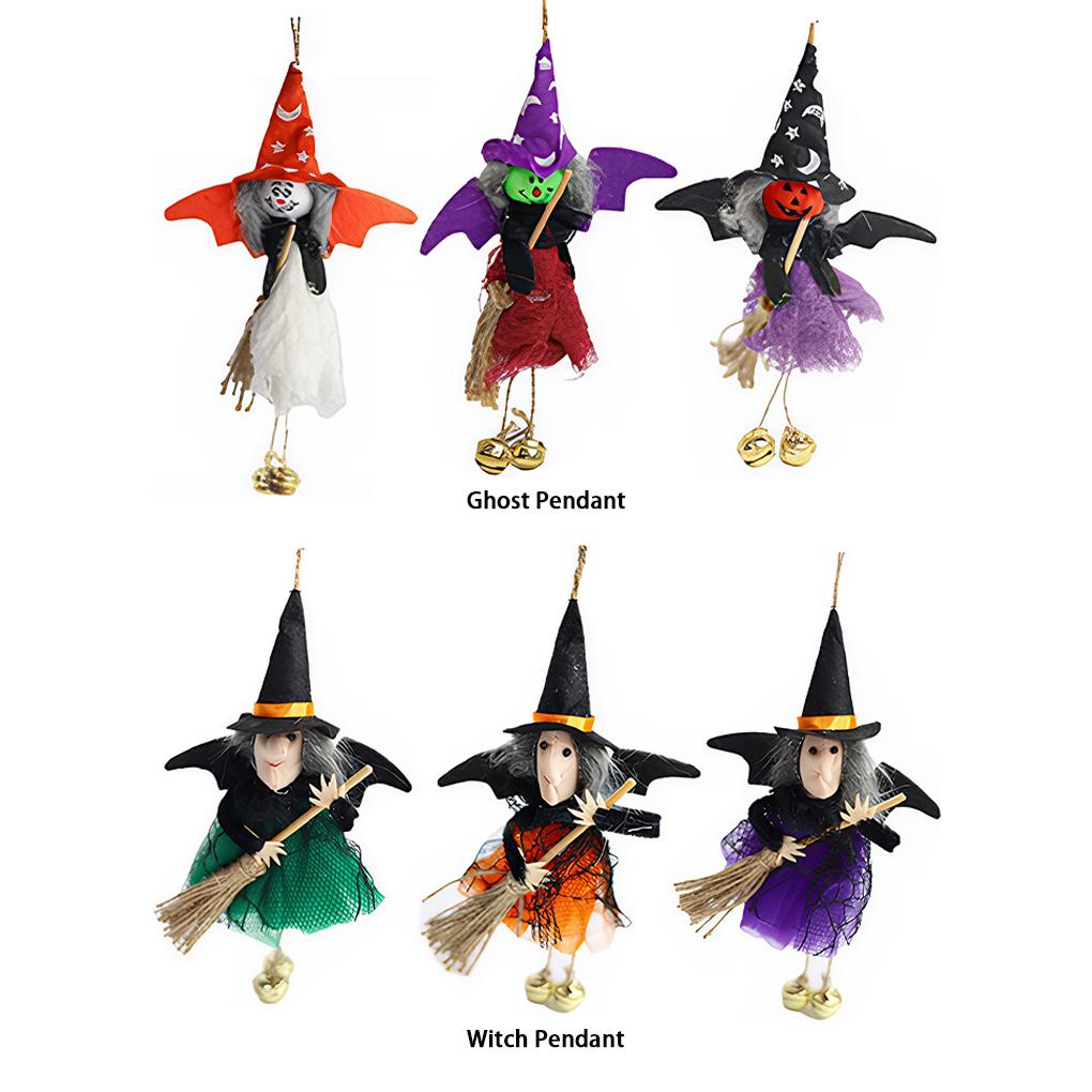 3PCS Scarecrow Ornaments Witch Fall Harvest Decor Home Decorations Halloween Decoration Dining Room Table Decor Pumpkins Decor
