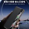 Luxury Genuine Leather Phone Case Mate X5 With Rotating Kickstand Magnetic Smart Window Cover