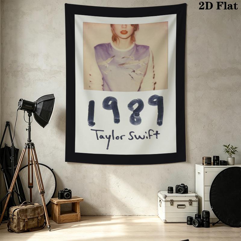 Taylor Wall Tapestry Aesthetic Wall Hanging Printed Fabric Blanket Decorative Tapestries For Bedroom Living Room Home Decor