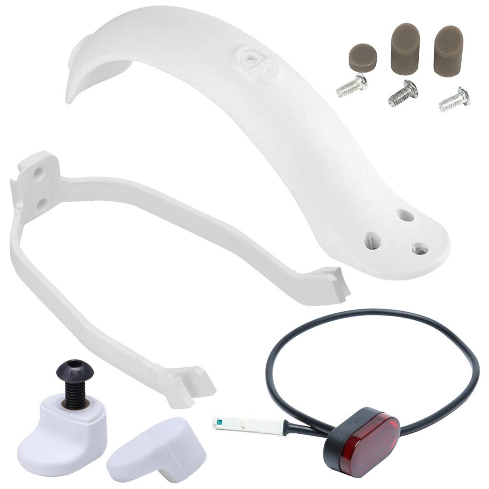 Fender Mudguard Electric Scooter Support Taillight Set with Screw Cap Outdoor Scooters Sports Entertainment for M365