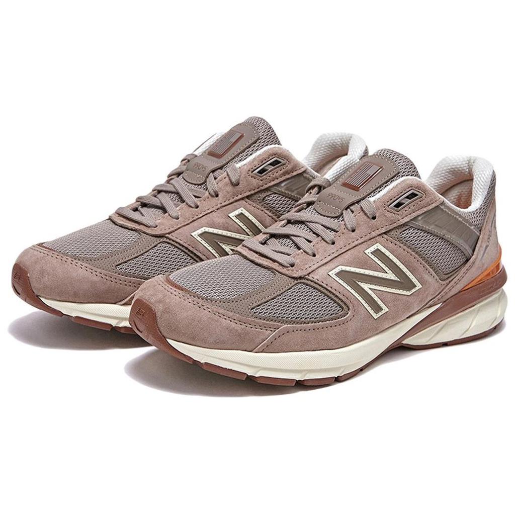 Slow Steady Club x New Balance 990v5 Сделано в США Коричневые Мужские Кроссовки M990SC5