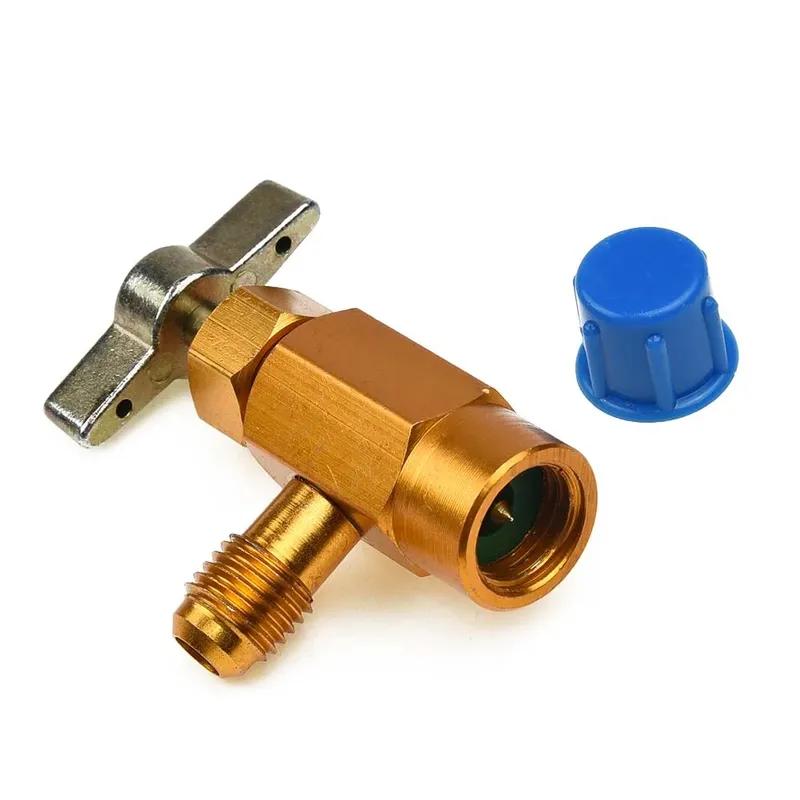R 134a R 134 AC DV 134 Brass CAN TAP Opener Valve Easy to Connect Compatible with Automatic Air Conditioning Systems