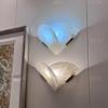 Мраморный куб настенный светильник Серия ламп из натурального камня Ночник в спальню Роскошные светодиодные настенные светильники Арт Современный дизайнерский настенный декор