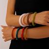 Circular Geometric Opening Bracelet Europe American Style Retro Hand Ring Resin Bangle  Gift