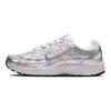 Nike P-6000 Белые Элементарно-розовые Женские Кроссовки Черный Металлик-серебристый BV1021-108