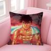 Cool HHajime No Ippo Comics Pillow Covers Cartoon Sofa Decorative Home Doublesided Printing Short Plush Cute Cushion Cover