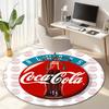 Christmas Gift Halloween Theme Bear Truck Coca Cola Round Carpet Soft Home Decoration Corridor Table and Chair Anti slip Outdoor Floor Mat Carpet H6
