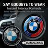 1 шт. Автомобильный Стикер-Украшение Логотип Значок на Руль для BMW E46 E39 E90 E60 E36 F30 F10 E34 E30 F20 E92 M3 M4 M5 X5 X6
