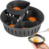 4 In1 Egg Holder For Thermomix TM5 TM6 TM31 Poacher Pot Cooking Mold Pizza Egg Rack Boiler Basket Steamer Kitchen Utensils Tool