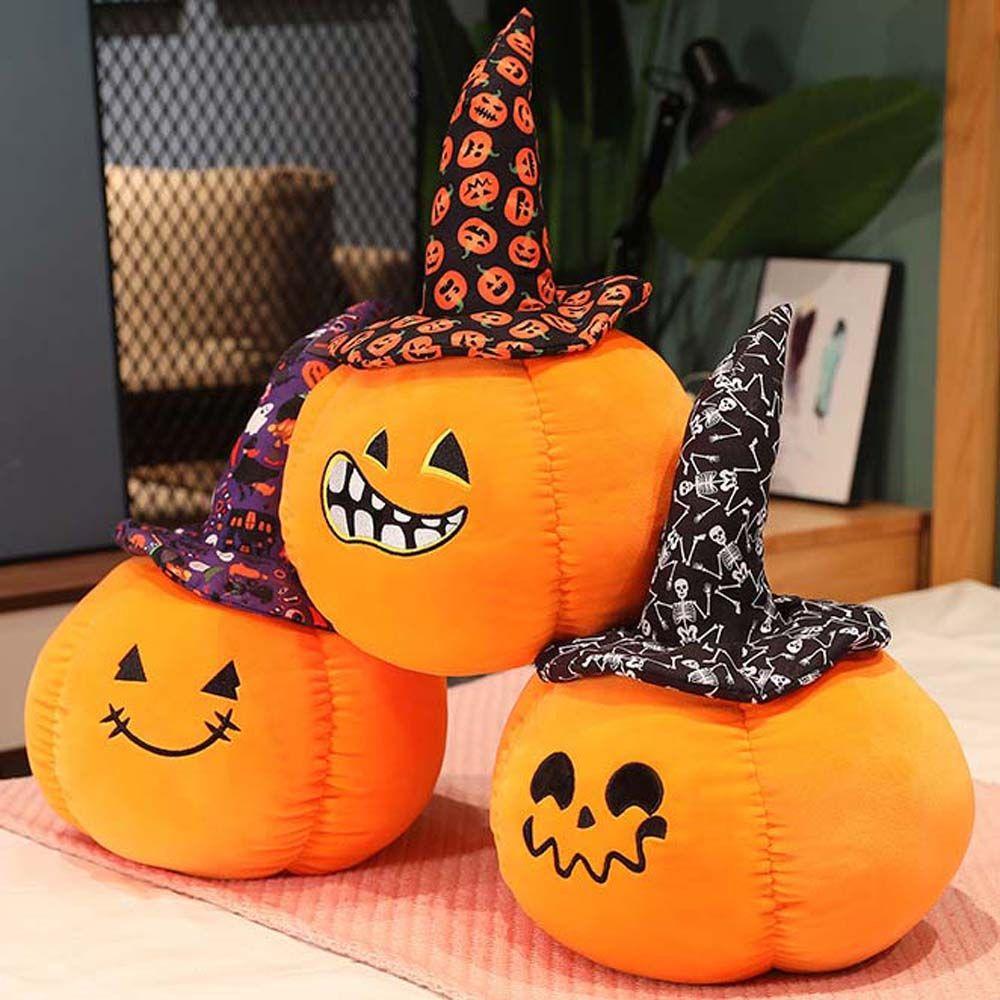 Pumpkin Doll Pumpkin Halloween Pumpkin Stuffed Toys Plush Doll Pumpkin Plush Toy Plush Cushion