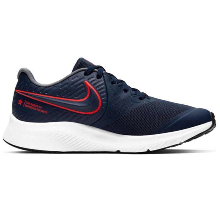 Nike Star Runner 2 Темно-синий/Красный GS AQ3542-405