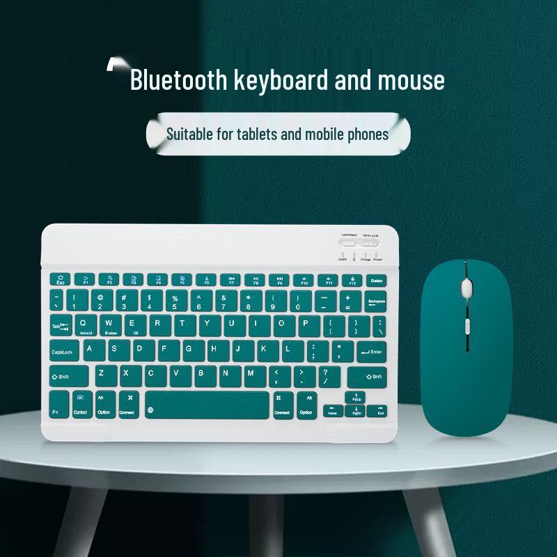 Универсальный Bluetooth-набор: клавиатура и мышь для планшетов 8,3 дюйма - Совместим с устройствами Apple iPad, Samsung, Xiaomi, Huawei