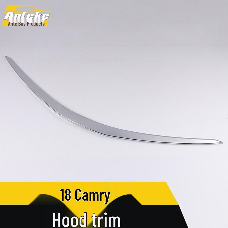 Camry Hood Trim: Carbon Fiber Accent for 2018+ Models