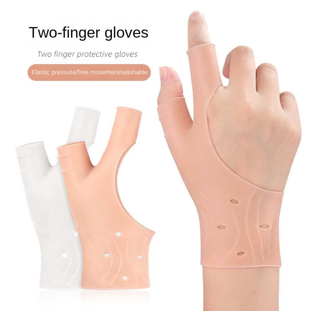 2 шт компрессионные перчатки для фиксации запястья, иммобилайзер для большого пальца, поддержка запястья для бодибилдинга