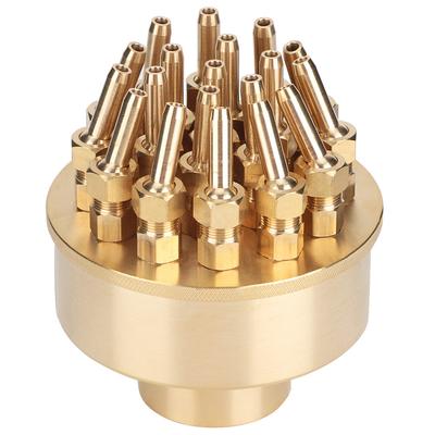 1,5" DN40 3-слойная латунная фонтанная насадка-спринклеры для пруда и бассейна G1?1/2