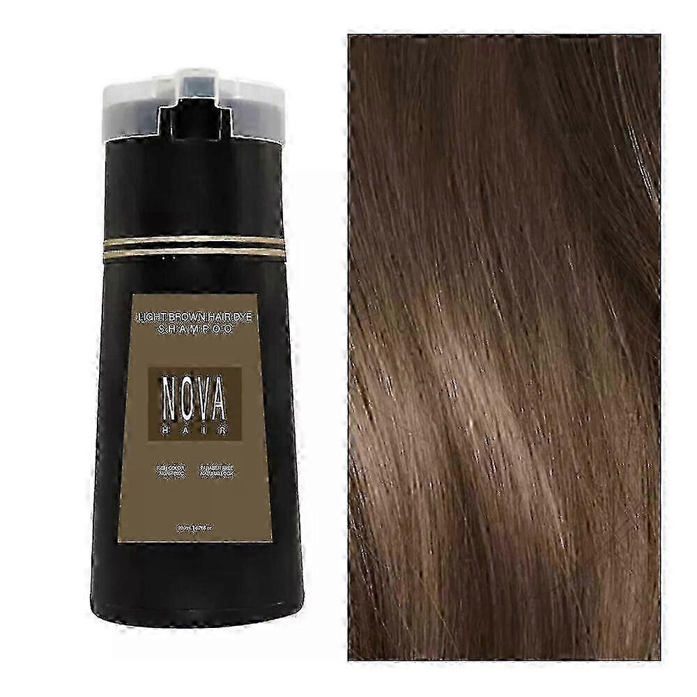 Nova 2024 Hair Dye Shampoo - Fast-Acting Colour for Men & Women