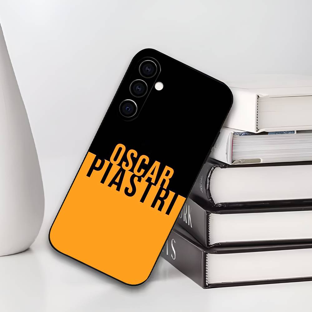 Чехол для телефона с принтом 'Driver O-Oscar P-Piastri' для Samsung Galaxy A73, A72, A71, A70, A53, A52, A51, Другие. Мягкая черная крышка