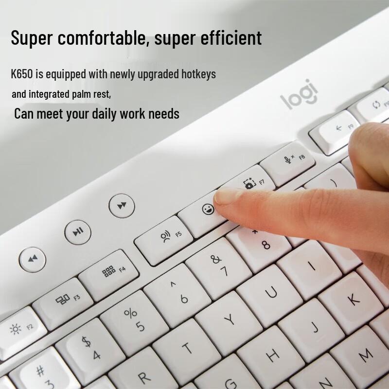 Logitech Беспроводная Bluetooth-клавиатура для офиса K650