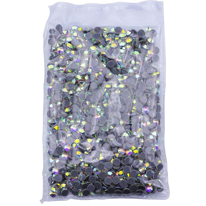 Хрустальное стекло Плоское дно Горячая дрель Аксессуары для одежды Ювелирные изделия Аксессуары Наклейка Дрель Аксессуары для самостоятельного изготовления Клей Горячая дрель Имитация австрийской