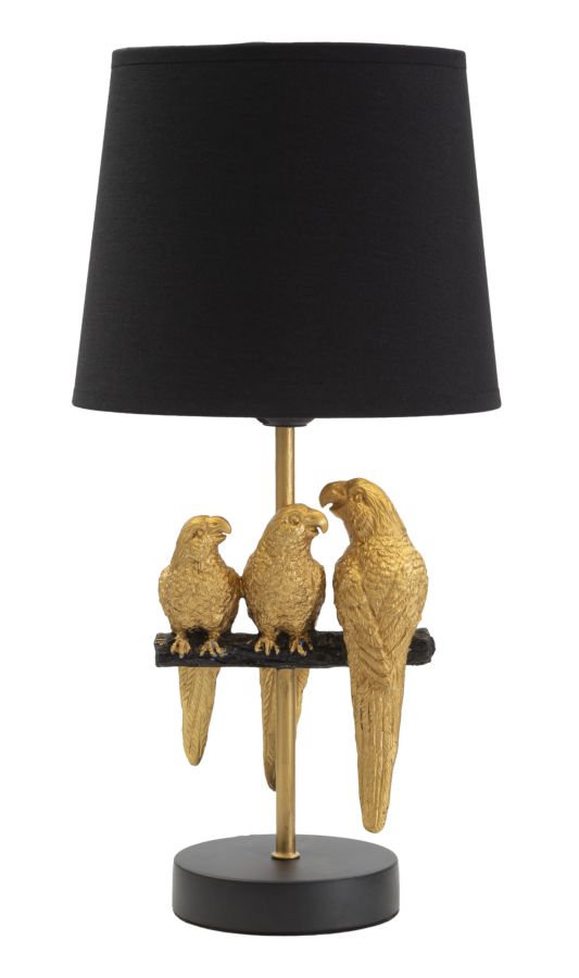 Bed Side Lamp Parrots Cm Ø 20X39