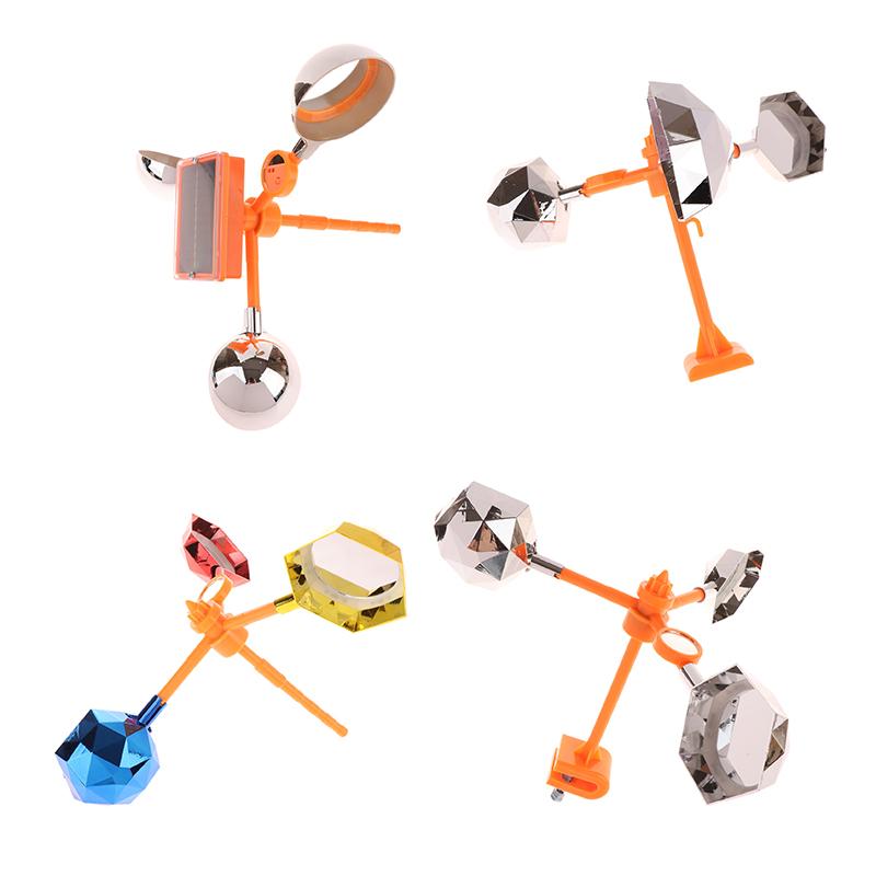 1 шт. Водонепроницаемое устройство для отпугивания птиц на солнечной энергии, отражатель, устройство для отпугивания птиц в саду, вращающийся на 360° солнечный отпугиватель птиц