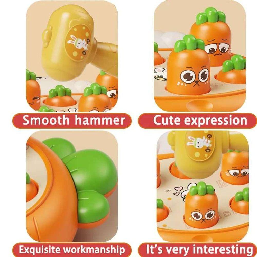 Раннее образование Тема животных Стук Игра Хомяк Стук Игра Подарок Детям