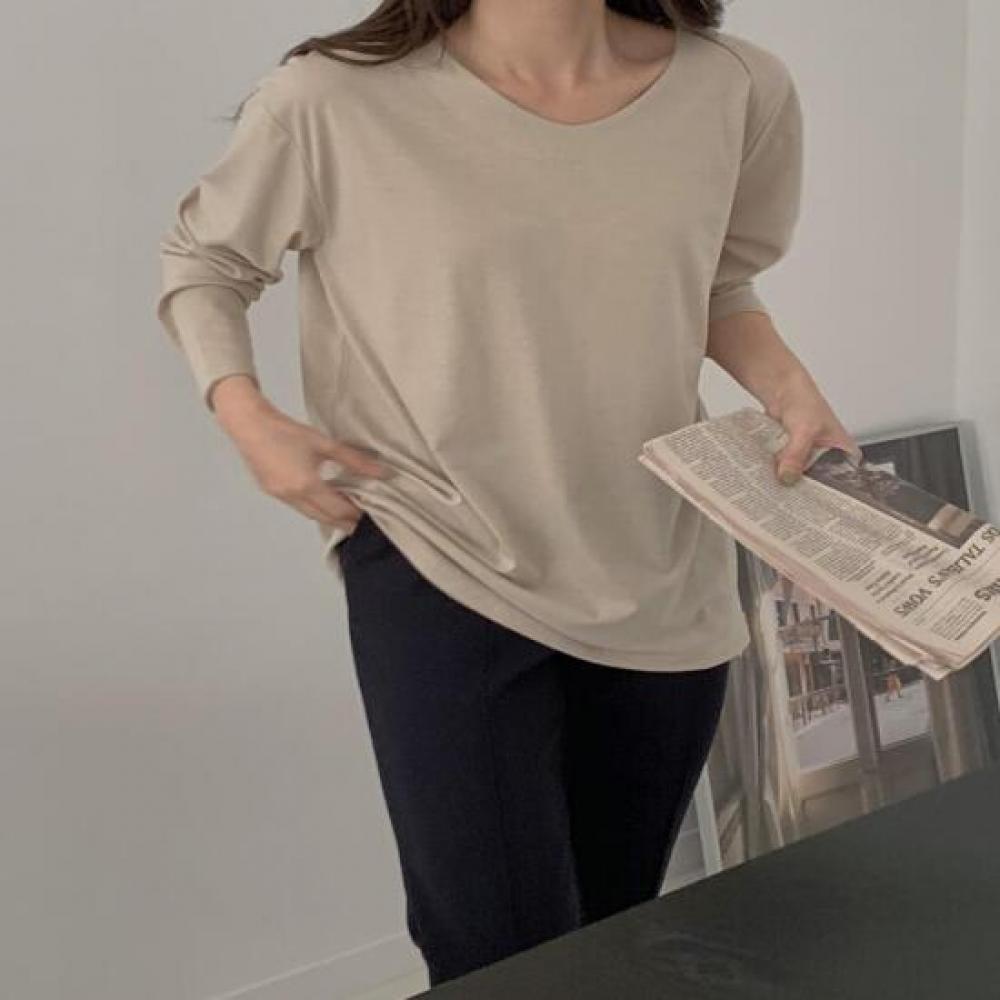 New ArriValS Open Run Women S oVerSized Long SleeVe V Neck T ShirT