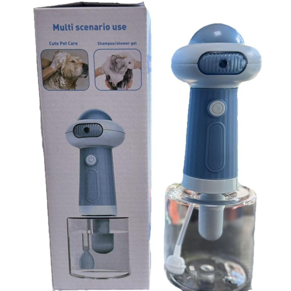 Портативный умный дозатор мыла для собак Автоматическая машина для вспенивания с нажатием Зарядка USB Быстрое вспенивание Пенообразователь для мытья собак для домашних животных