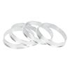 INFINAUTO Hub Centric Ring 54.1mm Inner To 56.1mm OD Car Wheel Hub Ring Aluminum Alloy 4pcs