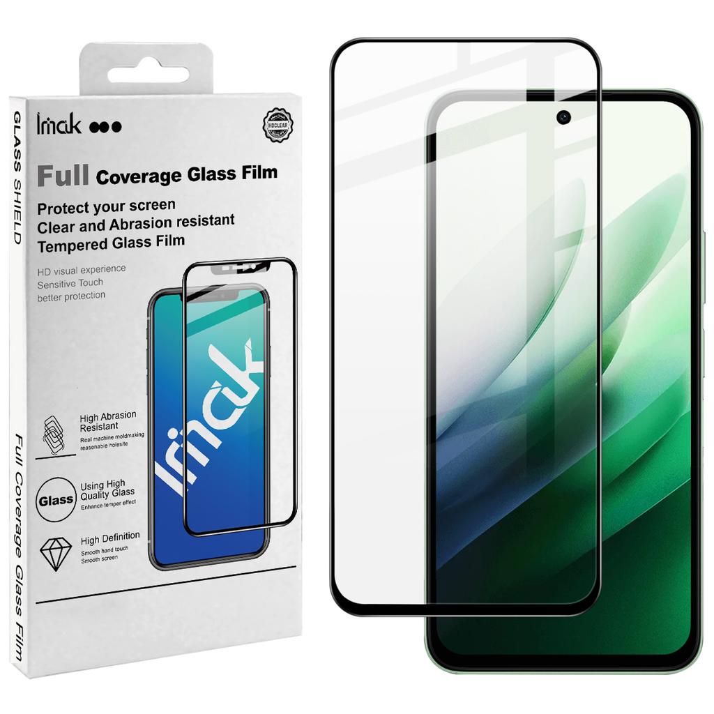 Для Redmi 15 4G 5G Стекло IMAK Полное покрытие Закаленная стеклянная пленка Серия Pro+ 169мм