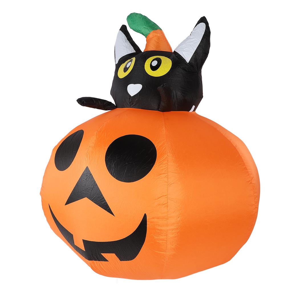 Надувные тыквы украшения 51.2 дюйма 210T полиэстер IP44 водонепроницаемый светодиодный светящийся взрыв