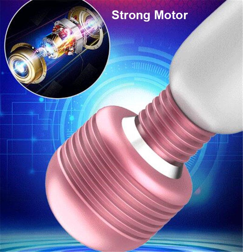 Супер мощный USB-заряжаемый вибратор, игрушки для женщин, палочка, массажер, вибраторы для женщин, клитор