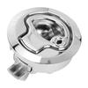 Zinc Alloy Car Hatch Round Pull Door Lock Refitting for RV Cabinet Bathroom Door